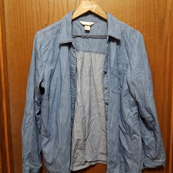 Christopher & Banks Tops - Christopher & Banks Button-down- sz L